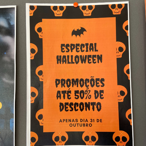 Animação do Ponto de Venda (no Halloween) - Comunicar no Ponto de Venda (11.º ano)