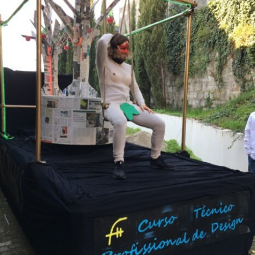 Festas Nicolinas - Carro das maçãzinhas