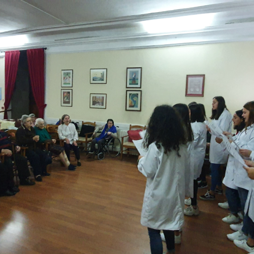 Atividades lúdicas, Teatro e Canto com os idosos da Venerável Ordem Terceira de S. Domingos