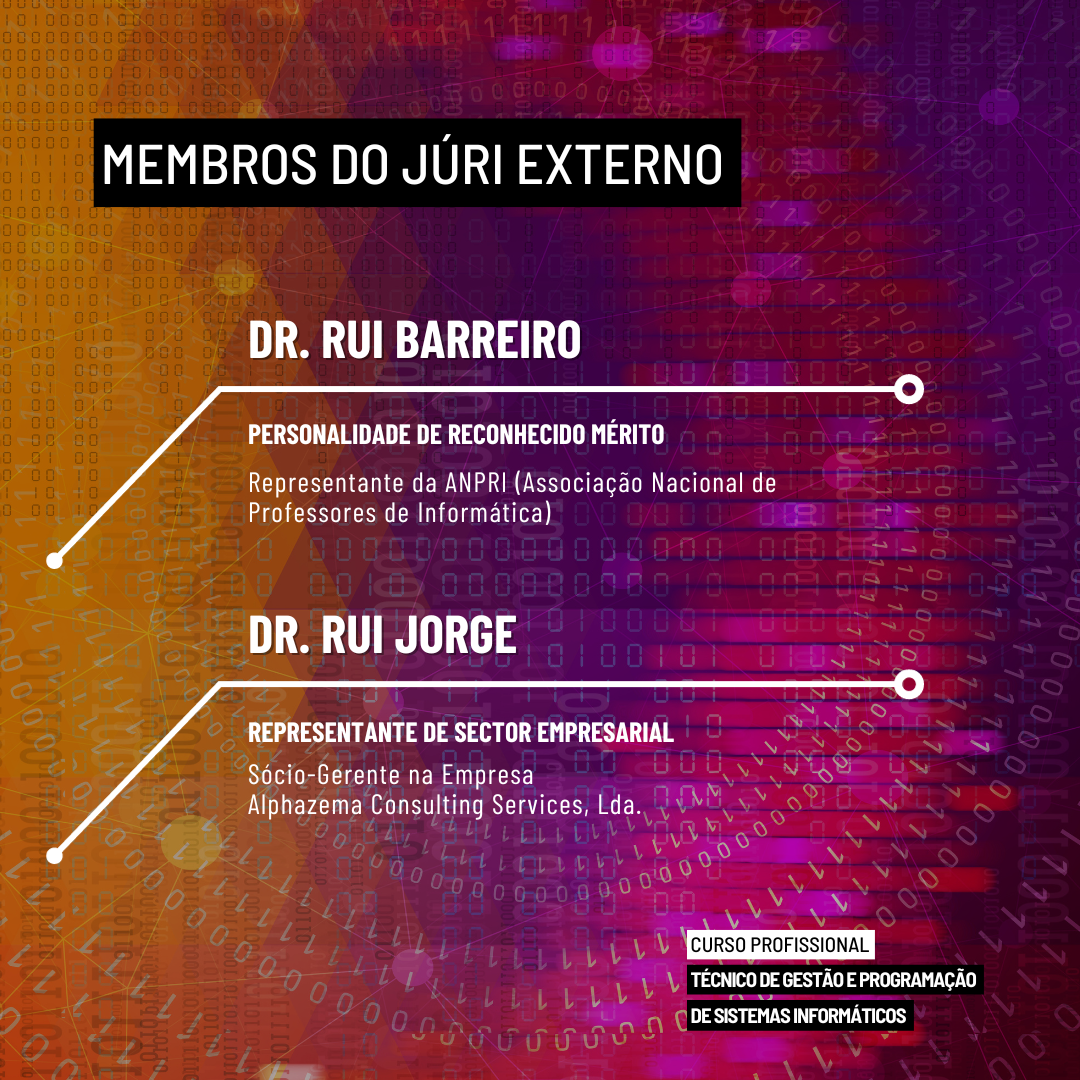 12TSI - PROVAS DE APTIDÃO PROFISSIONAL (Júri)